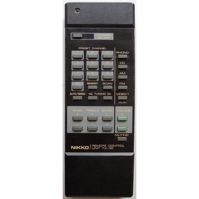 GENERAL NIKKO NR-850, NR-1050 - съвместимо дистанционно управление на марката General (NR-850, NR-1050)