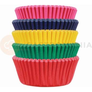 PME Košíčky na mini cupcake alebo pralinky priemer 3,5 cm 100 ks v piatich farbách BC741