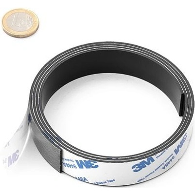 Magnetická samolepiaca páska 10 mm, silno lepiaca 3M, metráž