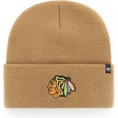 47 NHL CHICAGO BLACKHAWKS HAYMAKER '47Cuff Knit BLK béžová