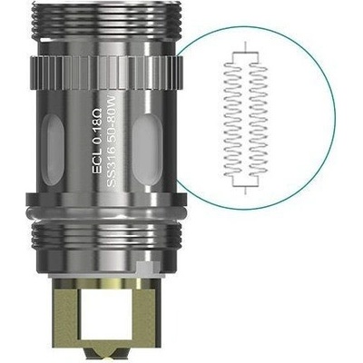 iSmoka Eleaf ECL žhaviaca hlava iJust / Melo SS316 DL 0,18ohm