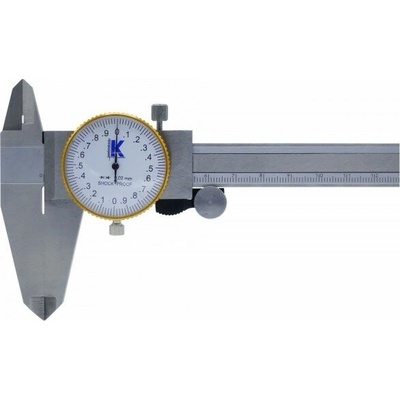 KMITEX Posuvné měřítko s číselníkovým úchylkoměrem 200mm/0,02mm KM6013_1