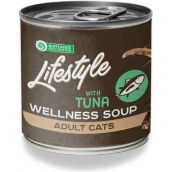 Nature's Protection Nature's Protection Lifestyle Wellness Soup for Cats With Tuna - супа за котки с риба тон, 6 х 140 мл