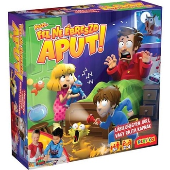 Goliath „Не събуждай татко! - настолна игра за 2-4 играчи (GO920860)