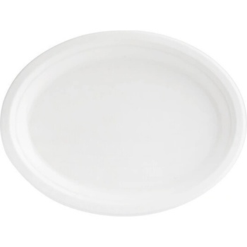 Еко чинии овал пулп 320/255/22мм 25бр (р404068)