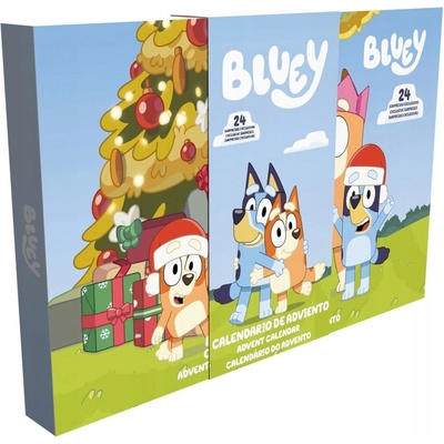 BLUEY ADVENTNÝ KALENDÁR BINGO BLUEY'S FAMILY CHRISTMAS 24 PREKVAPENÍ