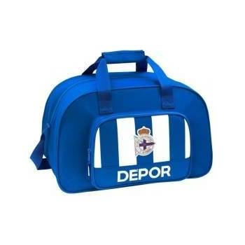R. C. Deportivo de La Coruña Спортна Чанта R. C. Deportivo de La Coruña Син Бял (40 x 24 x 23 cm)