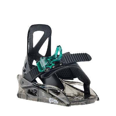 BURTON MINI GROM DISC KIDS SNOWBOARD BINDINGS BLACK