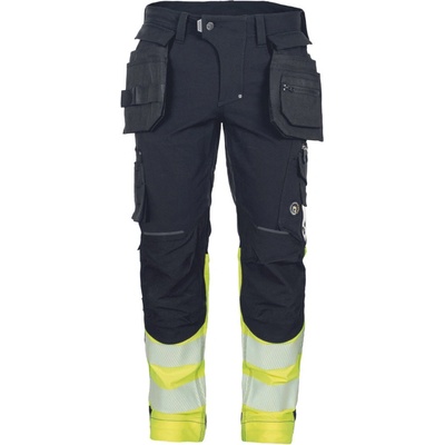 Cerva Neurum Nordics Hv Dw pánske nohavice HI VIS čierna žltá