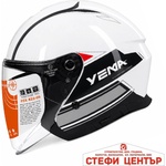 Paolo Мото каска yema 662-1 - m - Бяло (721607) Мотоциклетна каска, шлем