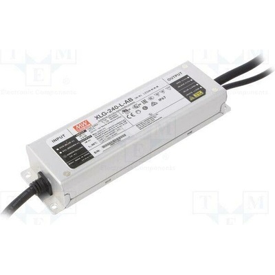MEAN WELL XLG-240-L-AB Napájecí zdroj: spínaný; LED; 240W; 178÷342VDC; 0,35÷1,05A; IP67