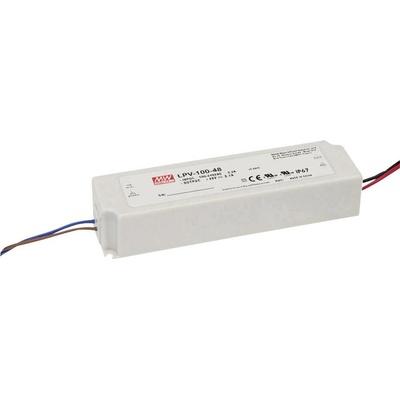 MW-LPV, 100W napájecí zdroj Meanwell, LPV-100-48, 48V, IP67