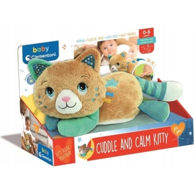 Clementoni Baby Relaxační plyšové kotě