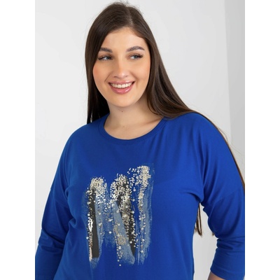 Blouse RV BZ 8182.36P dark blue modrá