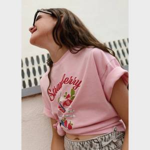 MAYORAL Тениска къс ръкав Strawberry в розов цвят за момиче Mayoral