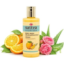 Sattva sprchový gel Pomeranč 210 ml