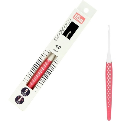 Ergonomický háček Prym 4 mm růžový