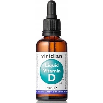 viridian vitamín D3 kvapky 50 ml
