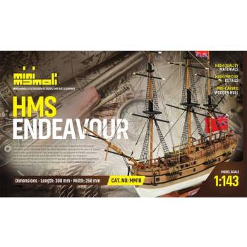 mini MAMOLI H.M.S. Endeavour kit 1:143