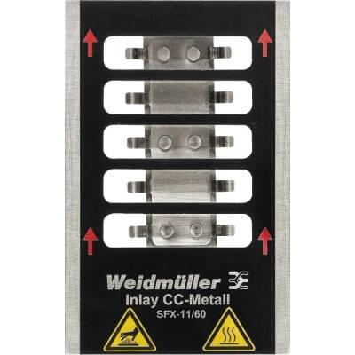 Vkládací štítky (značení zařízení) Weidmüller INLAY SFX-M 11/60 (1341110000)