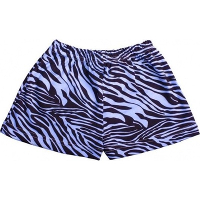 New Baby Zebra kratasy modré