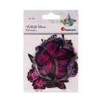 TITANUM Sticker (label) Craft-Fun Series Titanum foil Butterflies (25MD011)