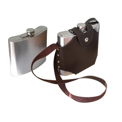 Chef`n CN-Бутилка инокс с кожен калъф 32oz СРЕДНА (9828) (0198596)