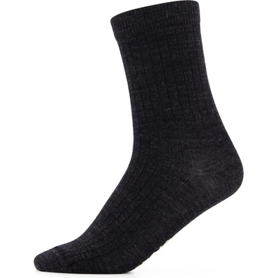 Stoic Детски спортни чорапи Stoic Kid's Merino Basic Rib Socks Classic Sports socks - Black / Melange - размер 27-30 (EU) (207-1075-0111)