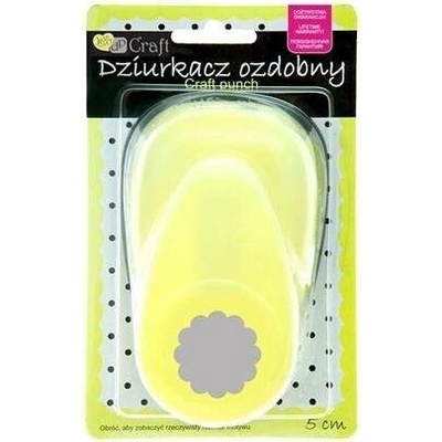 dpCraft Dekorační děrovačka 5 cm – kolečko s volánky 2 (JCDZ-120-296)