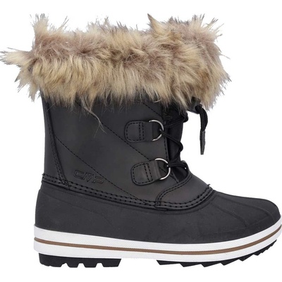 CMP KIDS ANTHILIAN SNOW BOOT WP čierna béžová biela