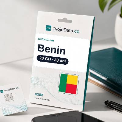eSIM Benin 20 GB / 29 dní