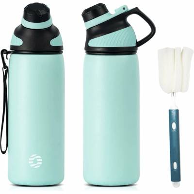 Fjbottle FJ-LK600 nerezová termoláhev s magnetickým víkem 600 ml zelená