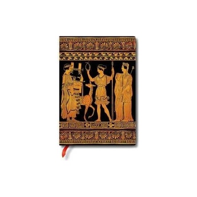 Gathering of Deities MIDI Softcover 12-Month Daily Planner, 432pg, 80gsm by Paperblanks Ancient Greek Pottery 2027