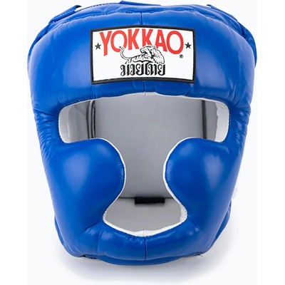 YOKKAO Мъжка боксова каска YOKKAO Training blue