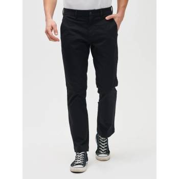 Gap kalhoty modern khakis in straight fit with Flex Černá