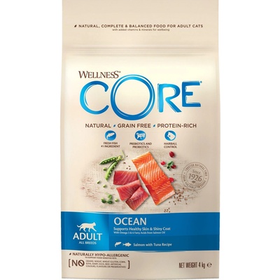 Wellness Core Cat Ocean losos a tuňák 4 kg