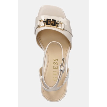 Guess Кожени сандали Guess GRATO в бежово FLJGRT LEA03 (FLJGRT.LEA03.CREAM)