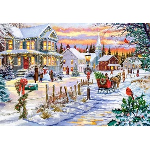 Castorland - Puzzle Christmas Tree is Coming - 1 000 piese