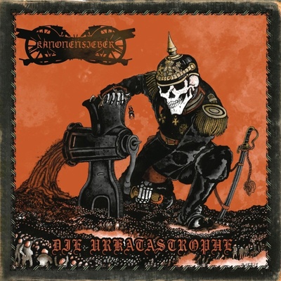Kanonenfieber - Die Urkatastrophe (45 RPM) (Limited Edition) (Transparent Sand-Dark Red Splattered Coloured) (180 g) (2 LP) (0198028129114)