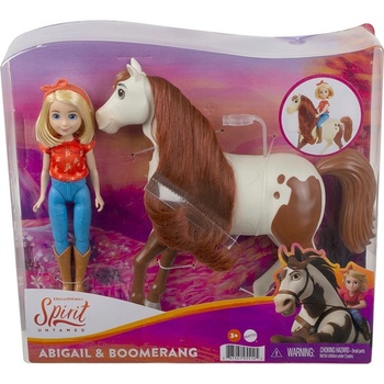Mattel Spirit Abigail a kůň Boomerang