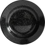 Sagaform Черна десертна емайлирана чиния ø 20 cm Doris - Sagaform (1091351_5018414)