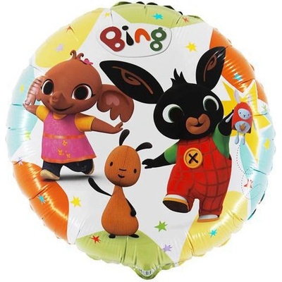 Grabo Fóliový balónik Zajačik Bing okrúhly 45 cm