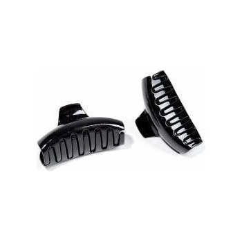 Incasa Щипки за Косата Inca Pinza Grande Черен 2 броя