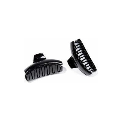 Incasa Щипки за Косата Inca Pinza Grande Черен 2 броя