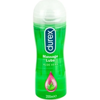 Durex 2 в 1 Масажен гел и лубрикант Durex Aloe Vera 200 мл