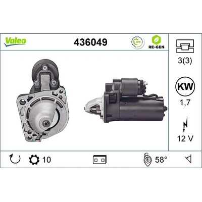 Startér VALEO 436049