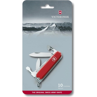 Victorinox Recruit 84 mm červený