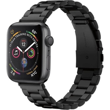 Spigen Стоманена каишка за Apple Watch 42мм, 44мм, 45мм, 46мм, Ultra, Ultra 2, Ultra 3 49мм - Spigen Modern Fit Band (черен) (062MP25403)