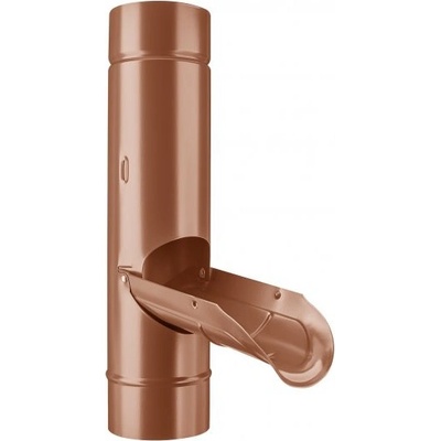 KJG Dešťová klapka 100 mm měděno hnědá – Hledejceny.cz