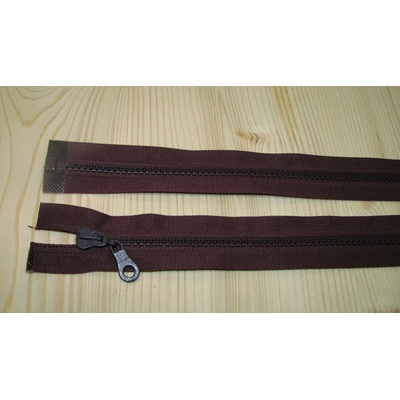 Zips kostenný hnedá 5mm deliteľný 85cm